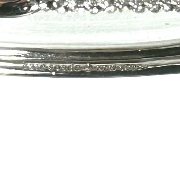 Kate Spade NY Get Connected Bangle Bracelet Silver Color Metal Pave Rhinestone - Picture 3 of 16